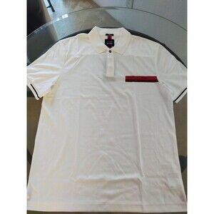 Porsche x Hugo Boss Dieselstrasse White Polo T-shirt Size XL